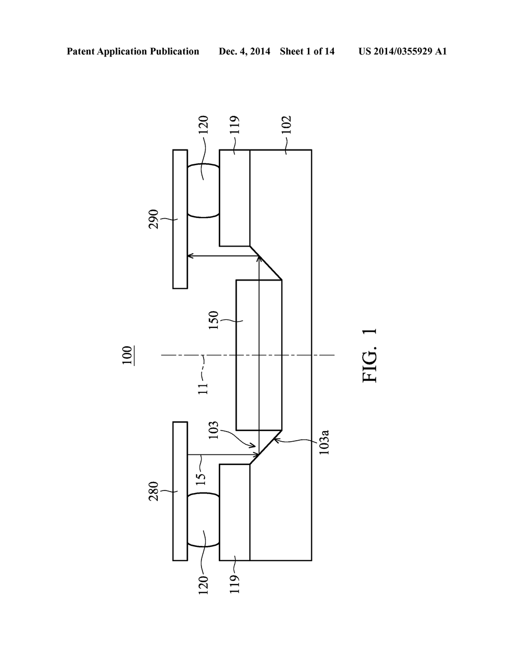 WAVEGUIDE STRUCTURE AND METHOD FOR FABRICATING THE SAME - diagram, schematic, and image 02