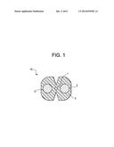 INDUCTION FREE, FLAME RETARDANT COMPACT DROP CABLE diagram and image