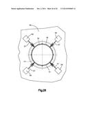 COLD WATER PIPING SYSTEM INCLUDING AN ARTICULATING INTERFACE, MODULAR     ELEMENTS, AND STRAINER ASSEMBLY diagram and image