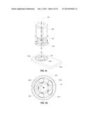 PUMP ROLLER HEAD WITH PIVOTING ROLLERS AND SPRING ARMS diagram and image