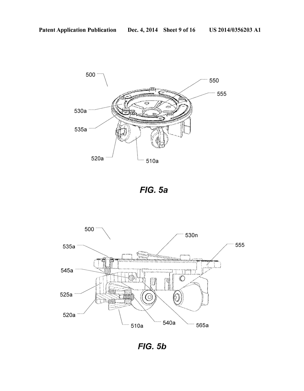 PUMP ROLLER ASSEMBLY WITH INDEPENDENTLY SPRUNG PIVOTING ROLLERS - diagram, schematic, and image 10