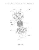 PUMP ROLLER ASSEMBLY WITH INDEPENDENTLY SPRUNG PIVOTING ROLLERS diagram and image