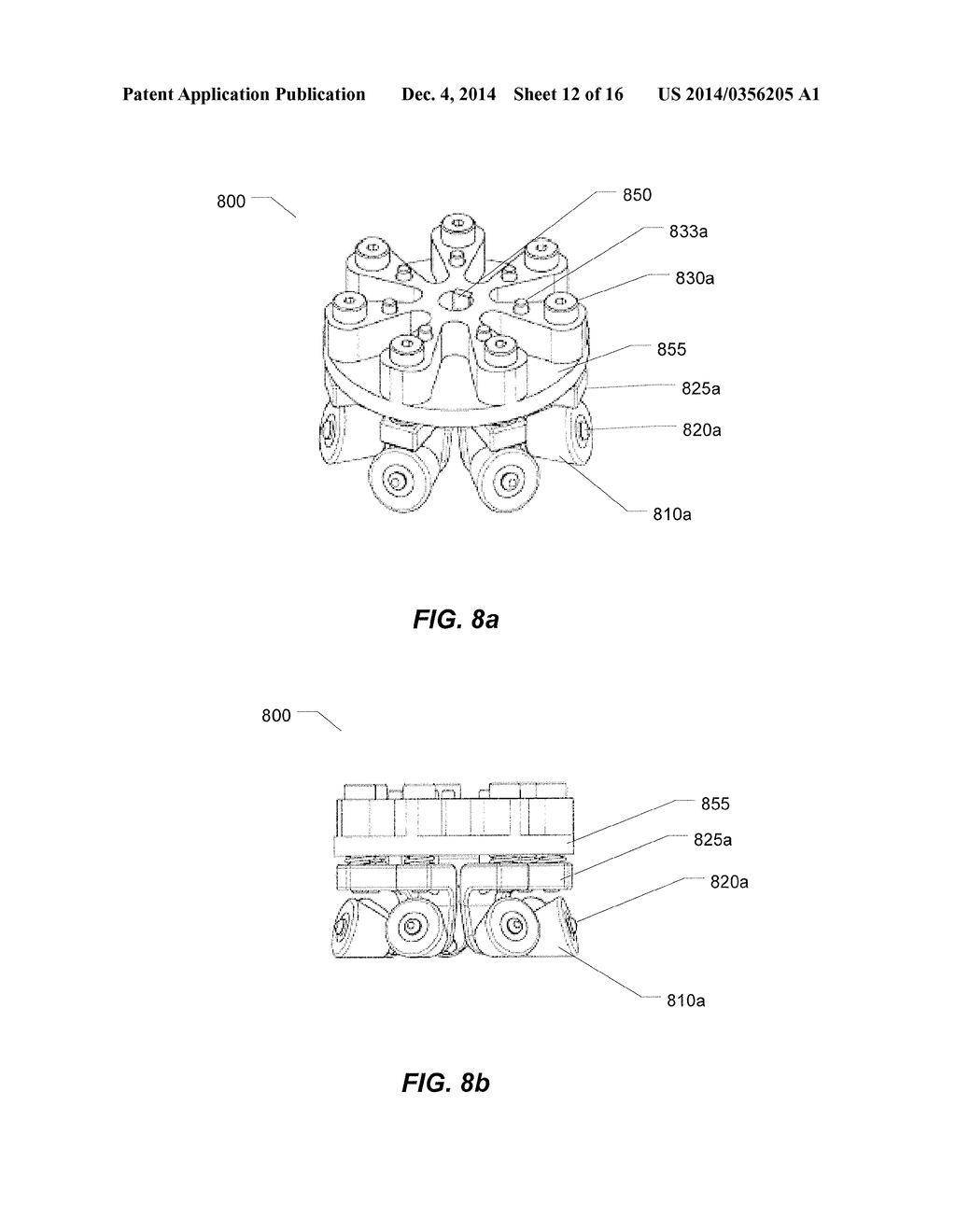 PUMP HEAD WITH INDEPENDENTLY SPRUNG OFFSET PICOTING ROLLERS - diagram, schematic, and image 13