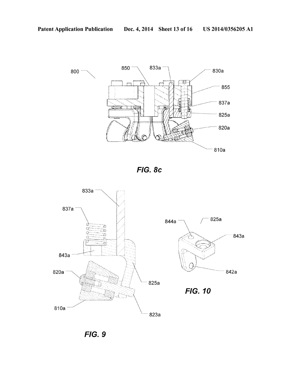 PUMP HEAD WITH INDEPENDENTLY SPRUNG OFFSET PICOTING ROLLERS - diagram, schematic, and image 14