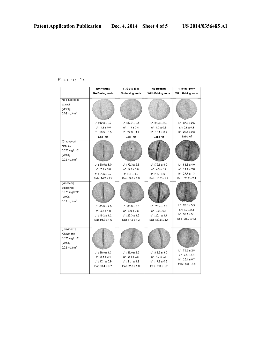 GRAPE SEED EXTRACT FOR BROWNING FOOD SURFACES - diagram, schematic, and image 05