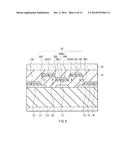 METHOD OF FABRICATING A DISPLAY DEVICE WITH STEP CONFIGURATION IN THE     INSULATING LAYER diagram and image