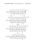 METHOD OF FABRICATING A DISPLAY DEVICE WITH STEP CONFIGURATION IN THE     INSULATING LAYER diagram and image