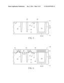 METHOD OF FORMING ISOLATING STRUCTURE AND THROUGH SILICON VIA diagram and image