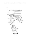 APPARATUS FOR PROVIDING MOTION SENSORS ON A GOLF CLUB diagram and image