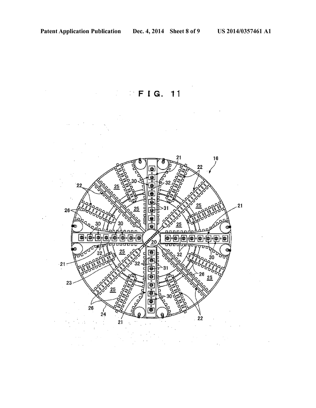 BIT EXCHANGE METHOD AND BIT EXCHANGE DEVICE FOR SHIELD TUNNELING MACHINE - diagram, schematic, and image 09