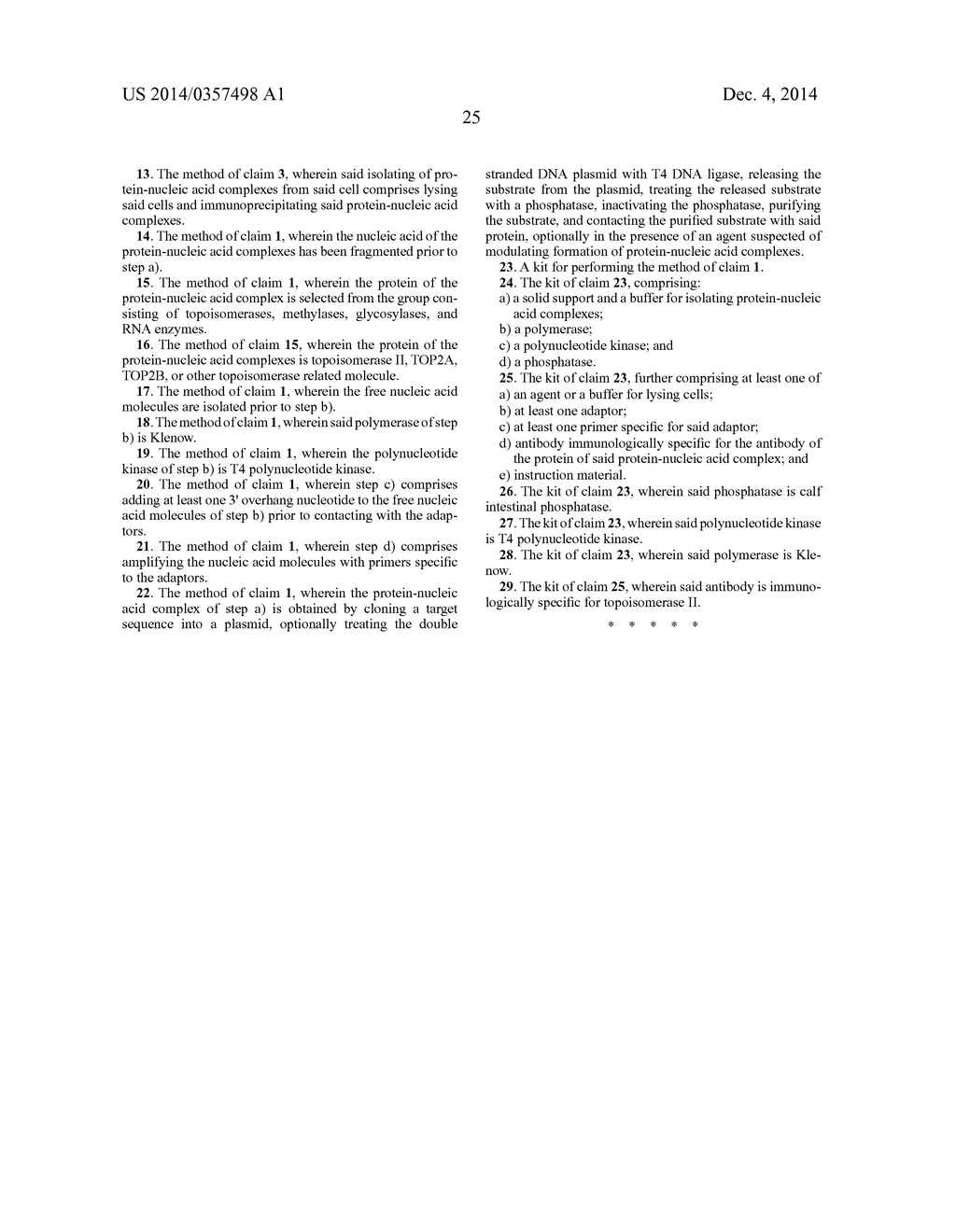 Compositions and Methods for the Detection of DNA Cleavage Complexes - diagram, schematic, and image 39