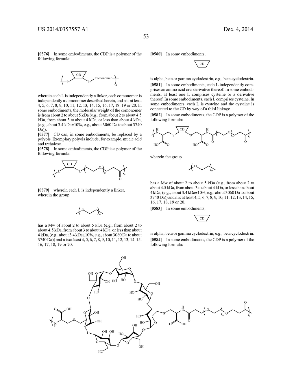 CYCLODEXTRIN-BASED POLYMERS FOR THERAPEUTIC DELIVERY - diagram, schematic, and image 73