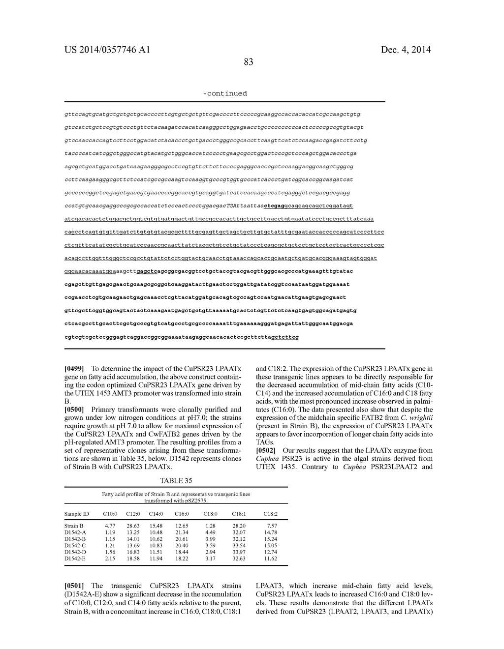 Low Polyunsaturated Fatty Acid Oils and Uses Thereof - diagram, schematic, and image 115