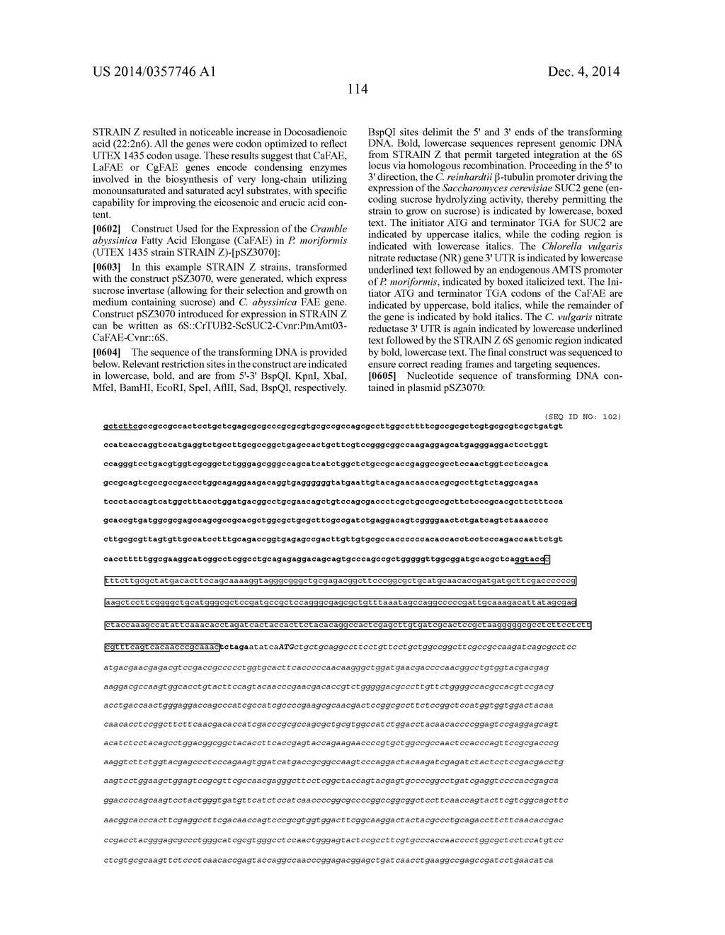 Low Polyunsaturated Fatty Acid Oils and Uses Thereof - diagram, schematic, and image 146