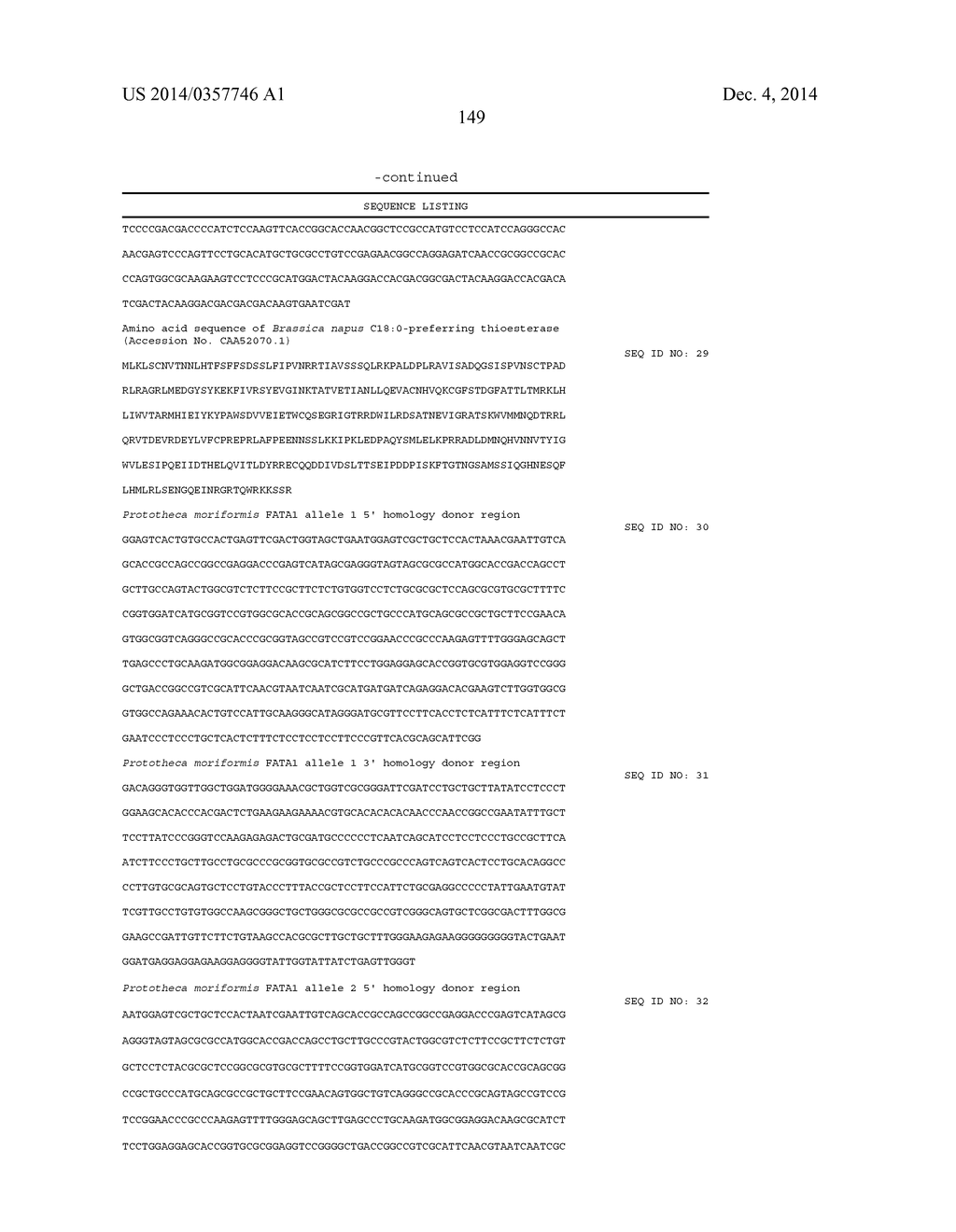 Low Polyunsaturated Fatty Acid Oils and Uses Thereof - diagram, schematic, and image 181