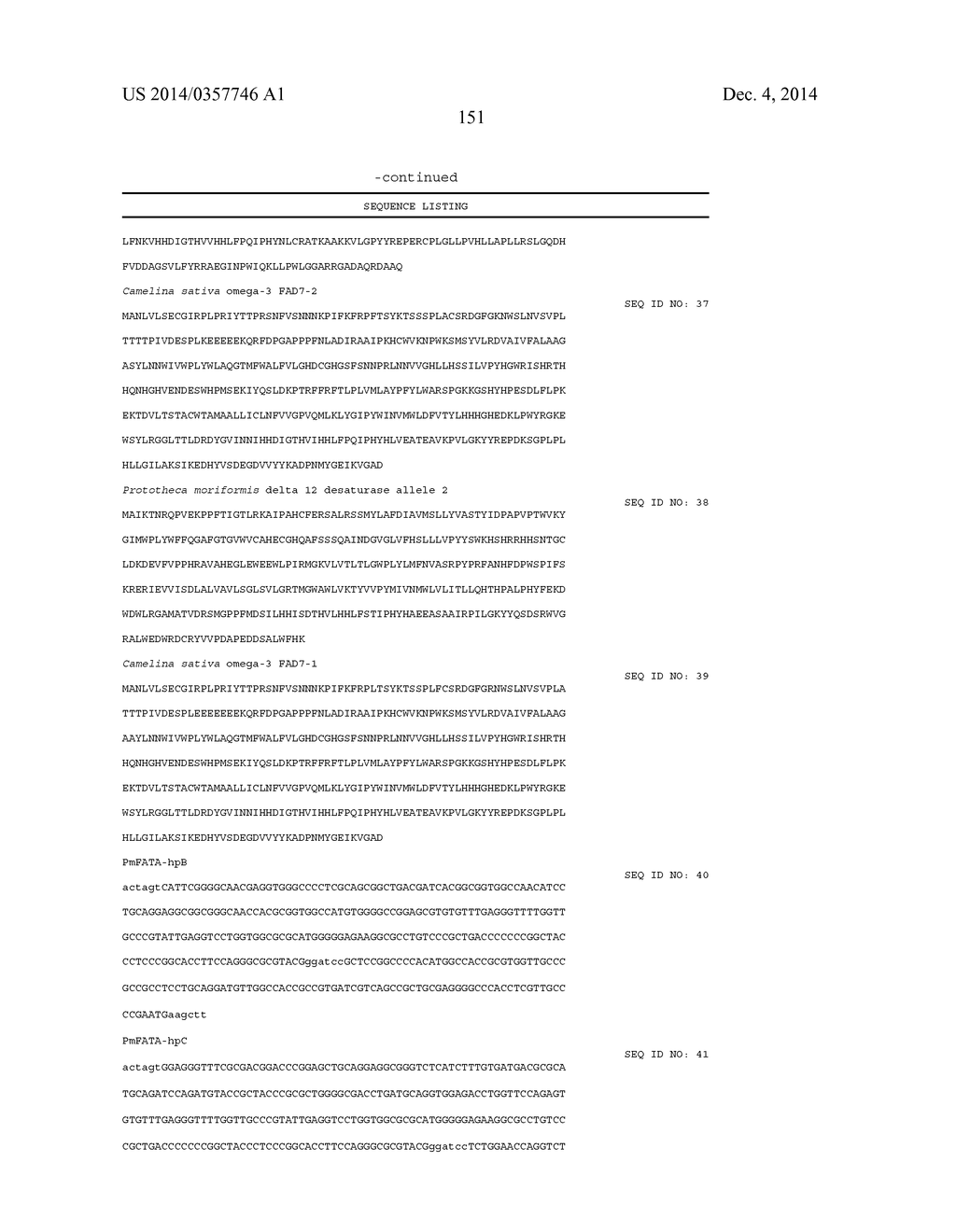 Low Polyunsaturated Fatty Acid Oils and Uses Thereof - diagram, schematic, and image 183