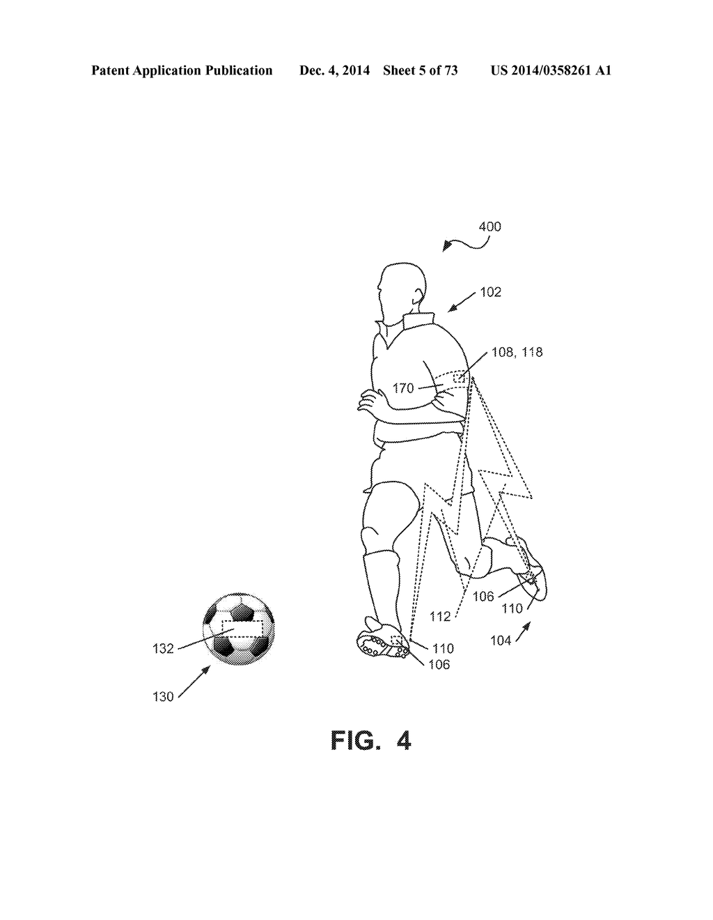 Athletic Performance Monitoring Systems and Methods in a Team Sports     Environment - diagram, schematic, and image 06