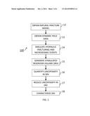 SYSTEM AND METHOD FOR CHARACTERIZING UNCERTAINTY IN SUBTERRANEAN RESERVOIR     FRACTURE NETWORKS diagram and image