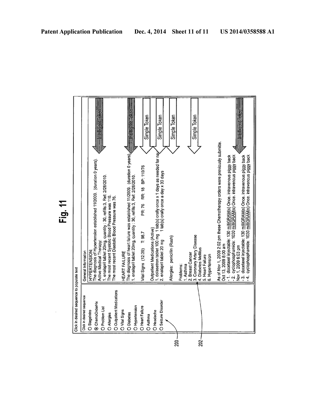 INTELLIGENT TOKENS FOR AUTOMATED HEALTH CARE INFORMATION SYSTEMS - diagram, schematic, and image 12