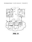 Online advertising associated with electronic mapping systems diagram and image