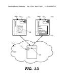 Online advertising associated with electronic mapping systems diagram and image