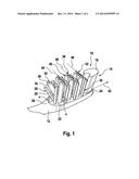 HEAD FOR AN ORAL CARE IMPLEMENT diagram and image