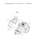 DUST COLLECTING APPARATUS AND VACUUM CLEANER HAVING THE SAME diagram and image