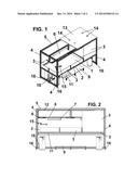 PROTECTIVE STRUCTURE FOR TABLES AND OPTICAL TABLE COMPRISING SAID     PROTECTIVE STRUCTURE diagram and image