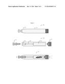 CIGAR SHAPED SMOKING DEVICE WITH REVERSE CALABASH CHAMBER diagram and image