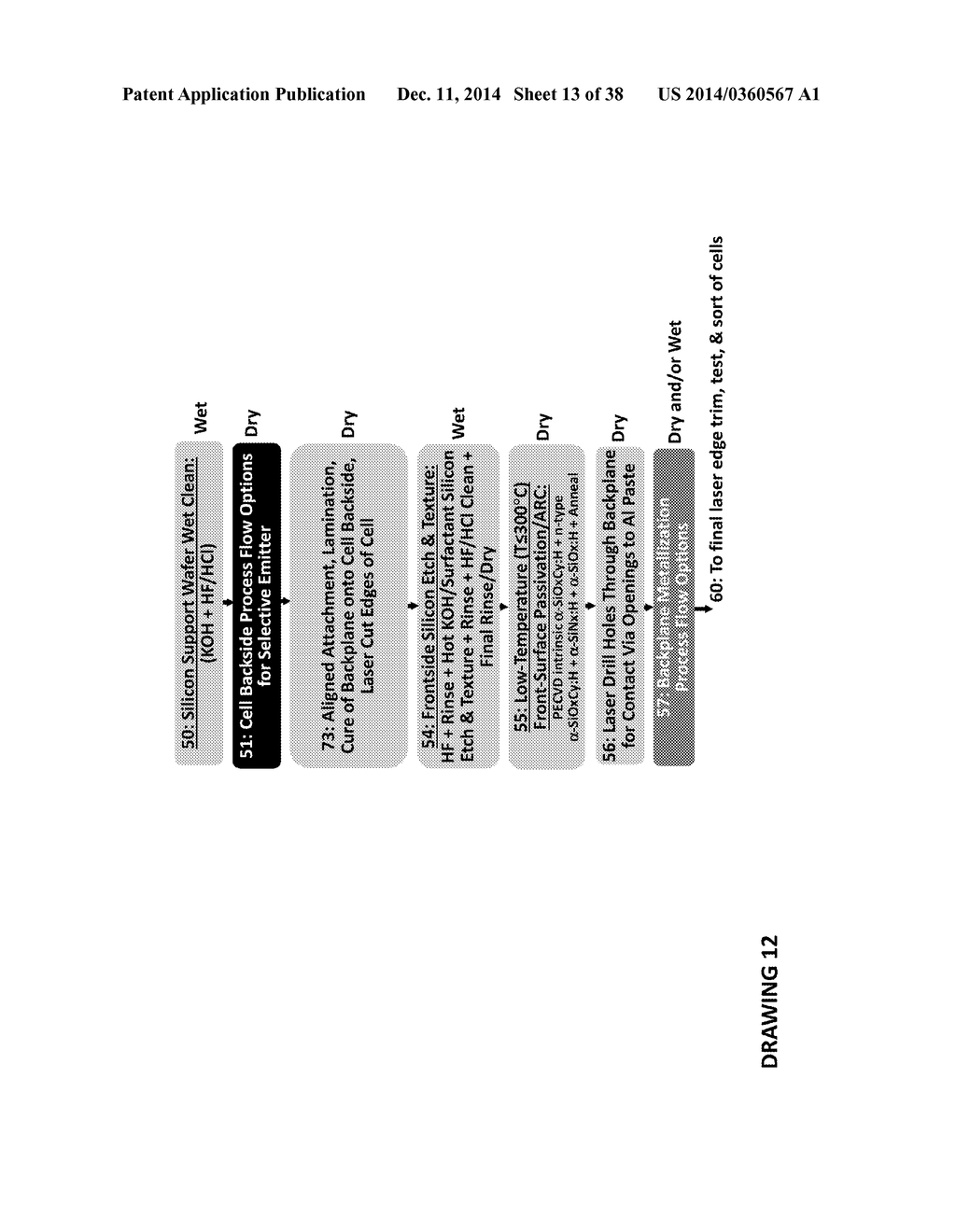 BACK CONTACT SOLAR CELLS USING ALUMINUM-BASED ALLOY METALLIZATION - diagram, schematic, and image 14