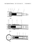 Device for Inserting a New Pipe into an Old Pipe by Means of a Self-Driven     Impact Device diagram and image