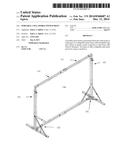 PORTABLE, COLLAPSIBLE WIND SCREEN diagram and image