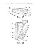 Combination Cell Phone and Eyeglass Case diagram and image