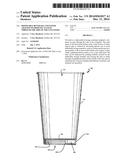 Disposable Beverage Container Adapted To Dispense An Item Through The Side     of The Container diagram and image