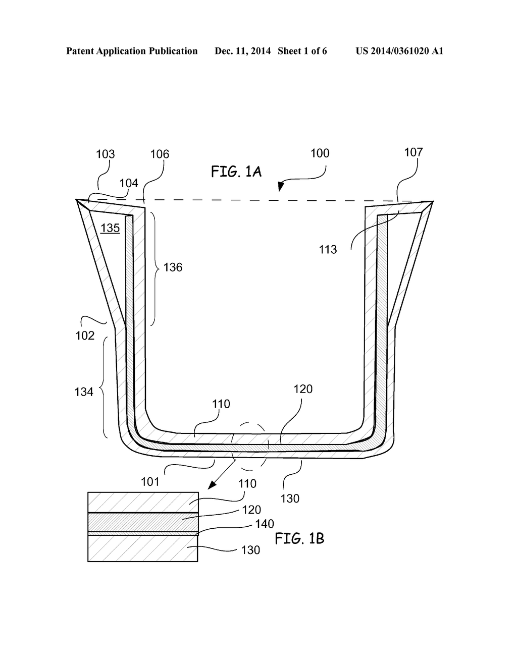 Partially Insulated Cooking Vessel - diagram, schematic, and image 02