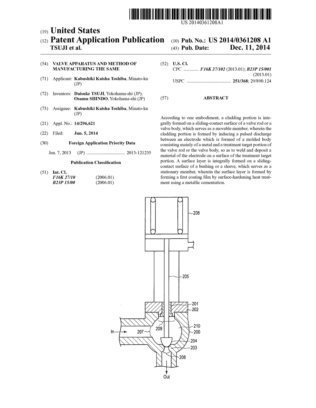 VALVE APPARATUS AND METHOD OF MANUFACTURING THE SAME - diagram, schematic, and image 01