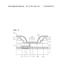 ORGANIC LIGHT-EMITTING DISPLAY DEVICE AND METHOD OF MANUFACTURING THE SAME diagram and image