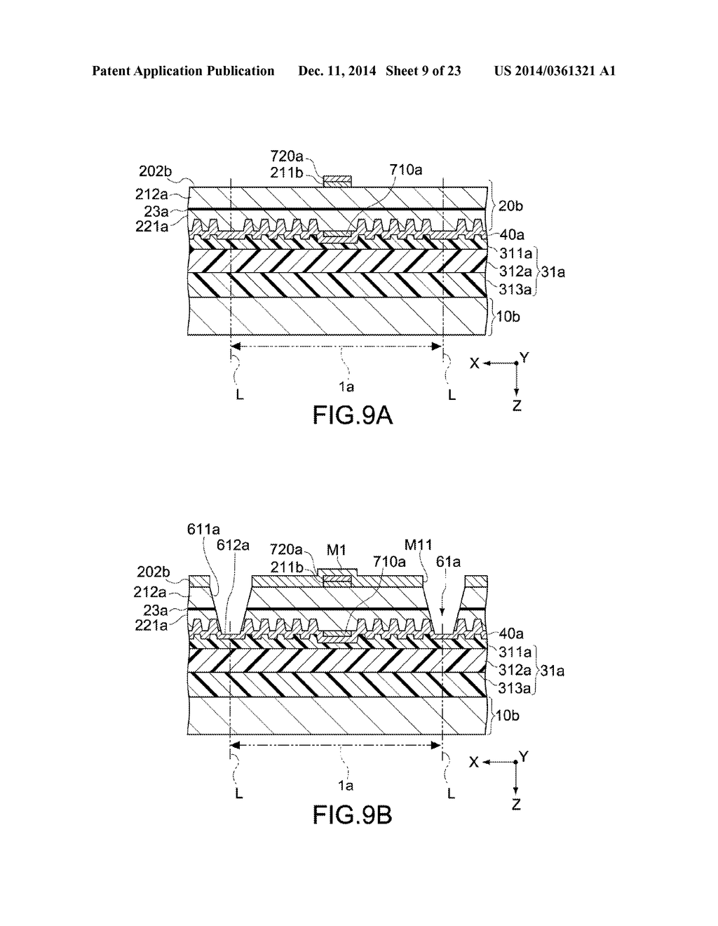 LIGHT-EMITTING ELEMENT WAFER, LIGHT EMITTING ELEMENT, ELECTRONIC     APPARATUS, AND METHOD OF PRODUCING LIGHT-EMITTING ELEMENT WAFER - diagram, schematic, and image 10