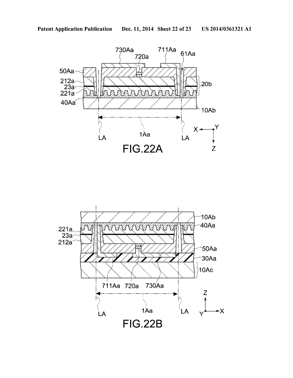 LIGHT-EMITTING ELEMENT WAFER, LIGHT EMITTING ELEMENT, ELECTRONIC     APPARATUS, AND METHOD OF PRODUCING LIGHT-EMITTING ELEMENT WAFER - diagram, schematic, and image 23