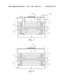 STACKED WAFER STRUCTURE AND FABRICATING METHOD THEREOF diagram and image