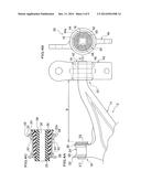 SUSPENSION ARM MOUNTING STRUCTURE diagram and image