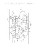 PASSENGER SUITE SEATING ARRANGEMENT WITH MOVEABLE VIDEO MONITOR diagram and image