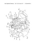 PASSENGER SUITE SEATING ARRANGEMENT WITH MOVEABLE VIDEO MONITOR diagram and image