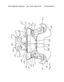 PASSENGER SUITE SEATING ARRANGEMENT WITH MOVEABLE VIDEO MONITOR diagram and image