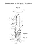 SPARK PLUG FOR INTERNAL COMBUSTION ENGINE diagram and image