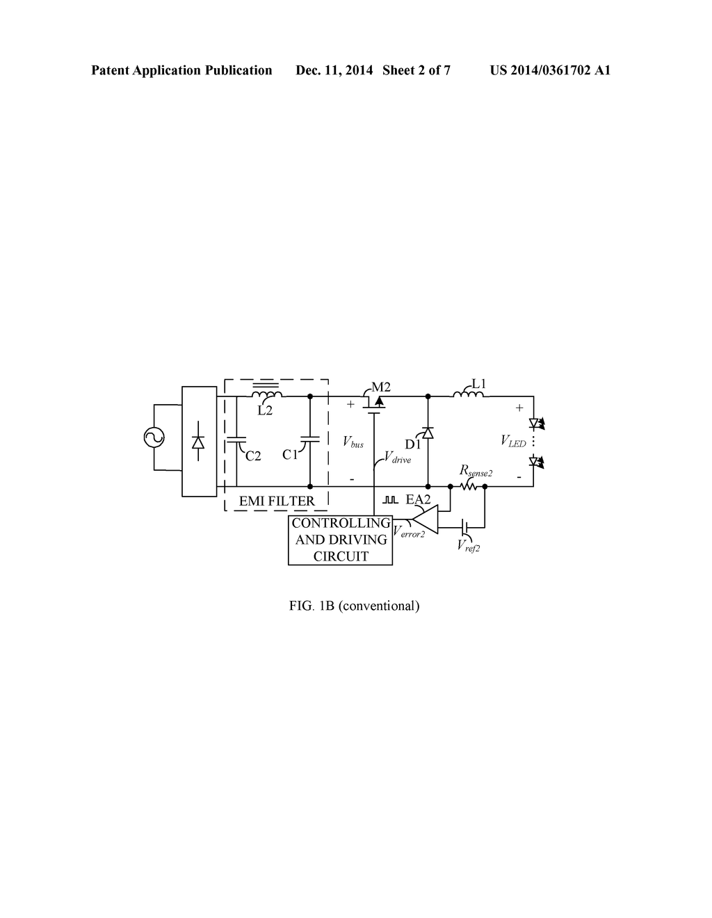 HIGH EFFICIENCY LED DRIVER AND DRIVING METHOD THEREOF - diagram, schematic, and image 03