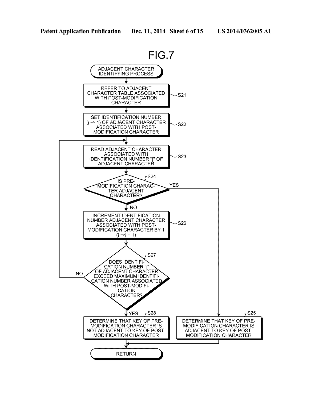 INFORMATION TERMINAL DEVICE, KEY CORRECTION METHOD, AND RECORDING MEDIUM - diagram, schematic, and image 07