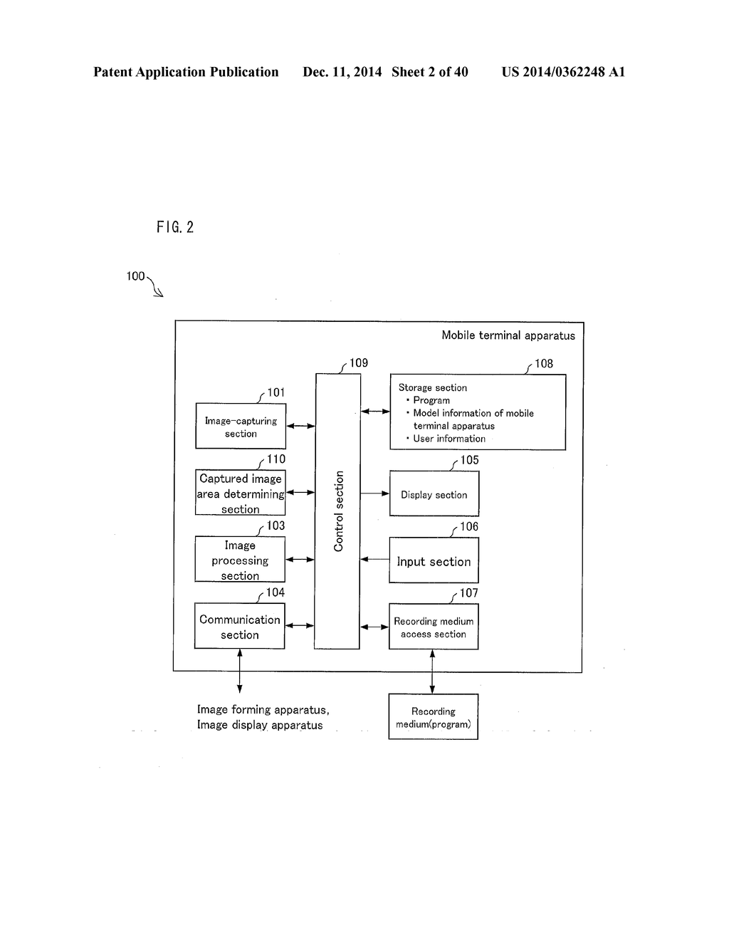 IMAGE-CAPTURING APPARATUS, CAPTURED IMAGE PROCESSING SYSTEM, AND RECORDING     MEDIUM - diagram, schematic, and image 03