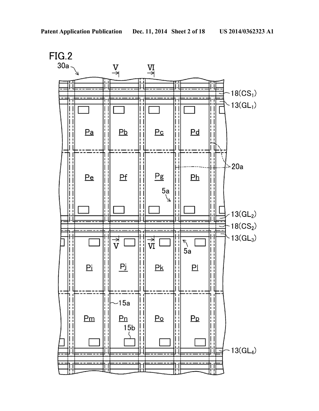 ACTIVE MATRIX SUBSTRATE AND LIQUID CRYSTAL DISPLAY PANEL INCLUDING THE     SAME - diagram, schematic, and image 03