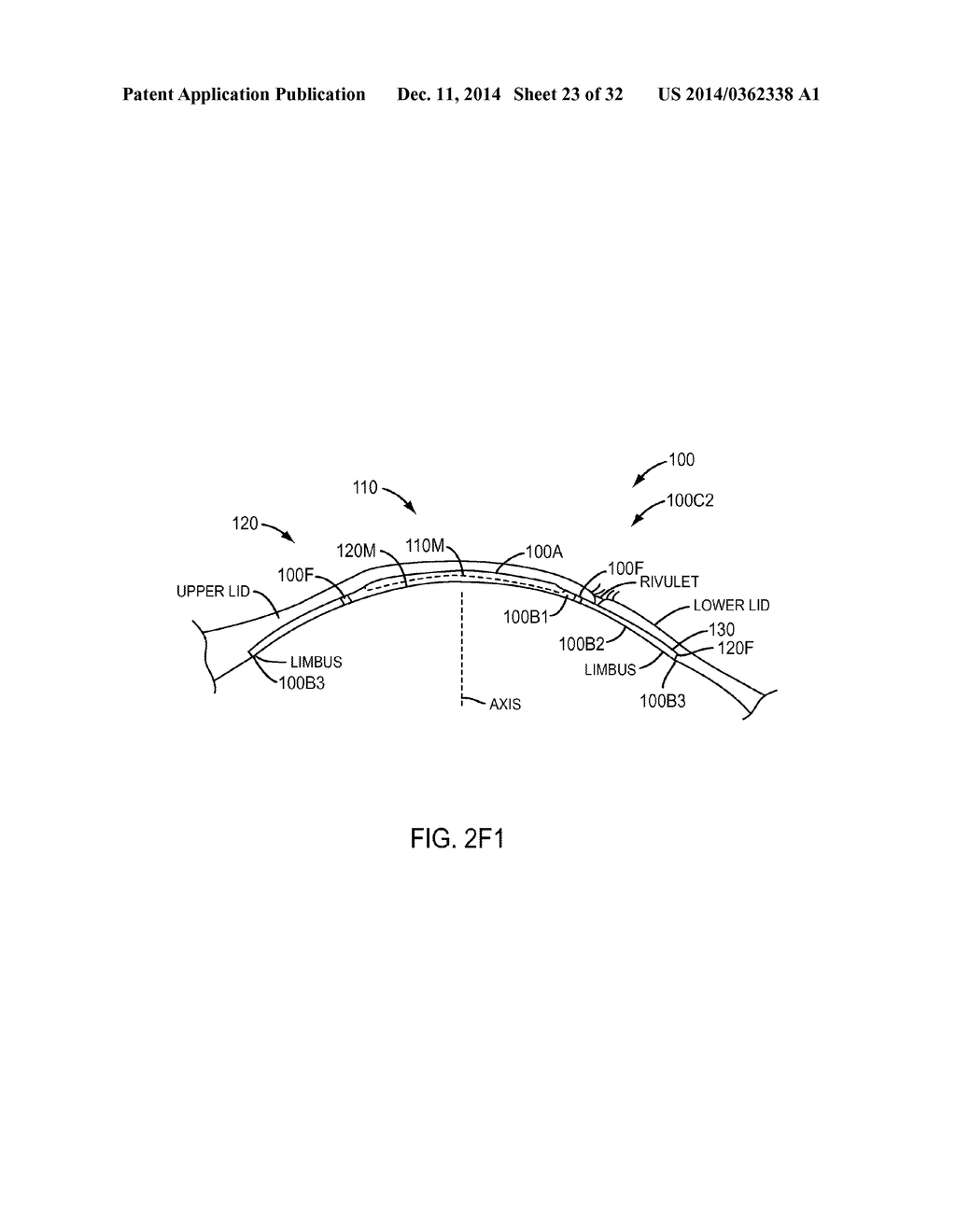 EYE COVERING AND REFRACTIVE CORRECTION METHODS AND APPARATUS HAVING     IMPROVED TEAR FLOW, COMFORT, AND/OR APPLICABILITY - diagram, schematic, and image 24